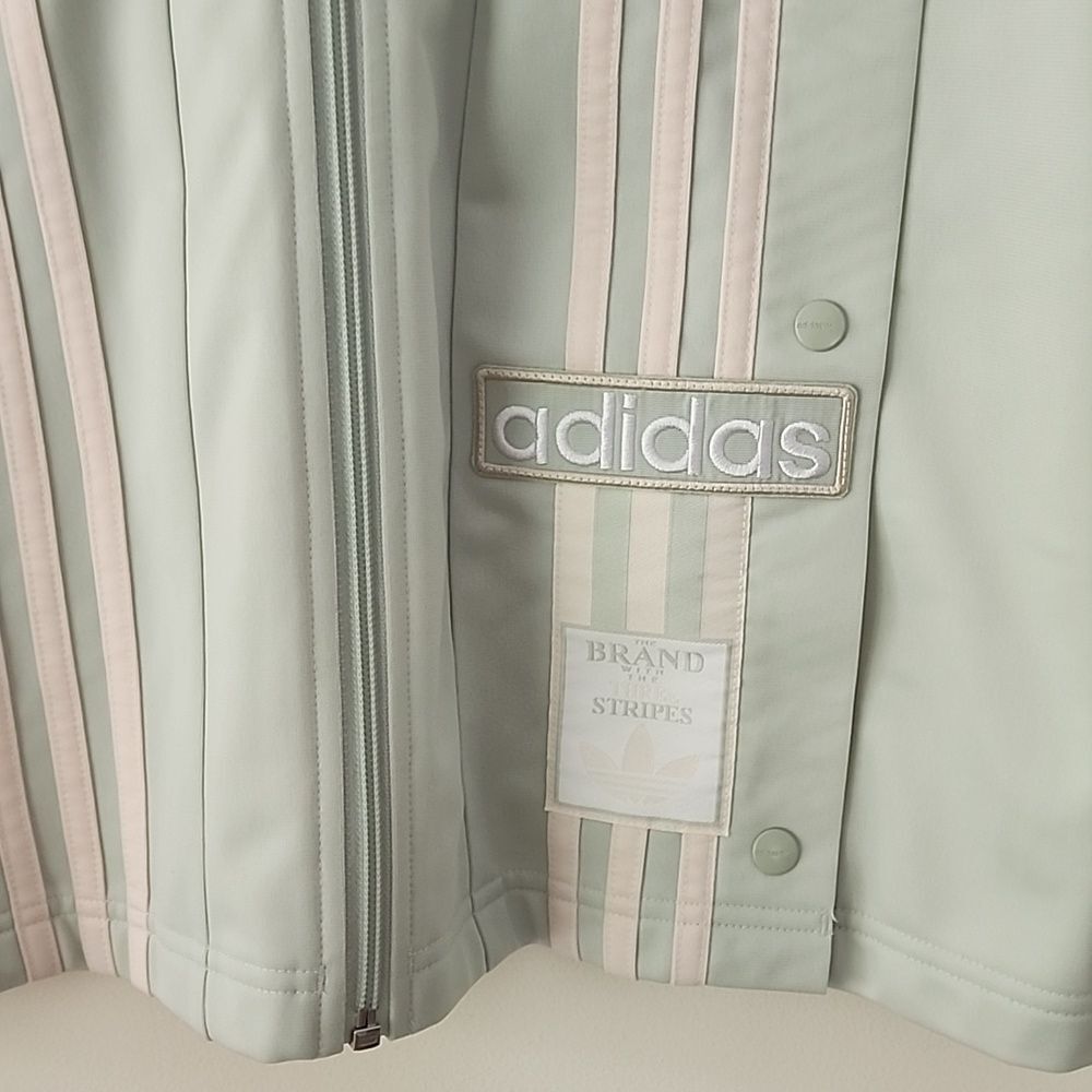 Adidas Originals Adibreak Neutral Court Track Jacket Mint Green Sage Small (27) - Picture 9 of 12